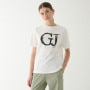 mini: Damski t-shirt z nadrukiem Guess Sara - biały (1)