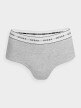 GUESS Damskie hipstery GUESS CARRIE CULLOTTE  szare Szary