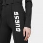 Damskie legginsy GUESS AZALEA FLARE LEGGING - czarne