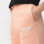 Damskie spodnie dresowe GUESS ALISHA LONG PANTS - różowe