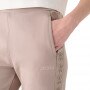 Damskie spodnie dresowe joggery Guess Stacie - brązowe