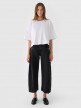 mini: Damski t-shirt oversize Outhorn OTHWAW24TTSHF2341 - biały (6)