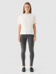 Damskie jeansy skinny Outhorn OTHWAW24TJNSF002 - szare