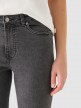 Damskie jeansy skinny Outhorn OTHWAW24TJNSF002 - szare