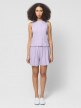 mini: Damskie spodenki casual Outhorn OTHWSS24TSHOF386 - fioletowe (4)
