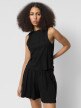 Damskie spodenki casual Outhorn OTHWSS24TSHOF386 - czarne