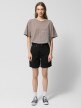 Damskie spodenki jeansowe Outhorn OTHWSS24TSHOF398 - czarne