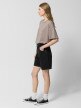 Damskie spodenki jeansowe Outhorn OTHWSS24TSHOF398 - czarne
