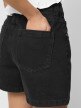 Damskie spodenki jeansowe Outhorn OTHWSS24TSHOF399 - czarne