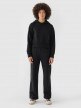 Damskie spodnie dresowe Outhorn OTHWAW24TTROF1076 - czarne