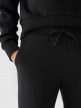 Damskie spodnie dresowe Outhorn OTHWAW24TTROF1076 - czarne