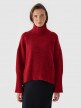  Outhorn Damski golf oversize Outhorn OTHWAW24TSWEF112  czerwony Czerwony