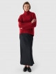 mini: Damski golf oversize Outhorn OTHWAW24TSWEF112 - czerwony (2)