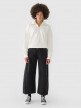 Damskie jeansy barrell  Outhorn OTHWAW24TJNSF013 - czarne