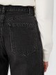 Damskie jeansy barrell  Outhorn OTHWAW24TJNSF013 - czarne
