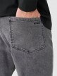 mini: Męskie jeansy slim Outhorn OTHWAW24TJNSM011 - szare (5)