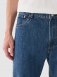 mini: Męskie jeansy straight Outhorn OTHWAW24TJNSM006 - granatowe (3)