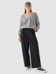 Damski sweter kardigan Outhorn OTHWAW24TSWEF132 - szary