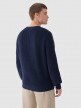 Męski sweter kardigan Outhorn OTHWAW24TSWEM096 - granatowy