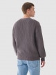Męski sweter kardigan Outhorn OTHWAW24TSWEM096 - szary