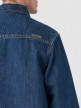 mini: Męska koszula jeansowa Outhorn OTHWAW24TSHIM074 - granatowa (4)