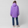 Kurtka snowboardowa uniseks Outhorn OTHAW23TTJAM327 - fioletowa