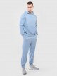 mini: Męska bluza dresowa nierozpinana z kapturem Outhorn OTHWAW24TSWSM1917 - niebieska (9)