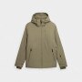 Męska kurtka narciarska OUTHORN OTHAW22TTJAM013 - oliwkowa/khaki