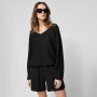 Damski sweter Outhorn OTHWSS24TSWEF086 - czarny