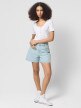 mini: Damski crop top bez nadruku Outhorn OTHWSS24TTSHF1489 - biały (3)