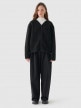 Damski polar sherpa rozpinany Outhorn OTHWAW24TJACF219  - czarny