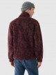 Męski polar sherpa Outhorn OTHWAW24TJACM233 - czerwony