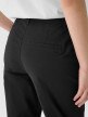 Damskie spodnie casual tkaninowe Outhorn OTHWAW24TTROF1084 - czarne