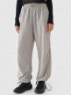 Damskie spodnie casual tkaninowe Outhorn OTHWAW24TTROF1222 - szare