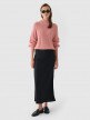 Damski sweter Outhorn OTHWAW24TSWEF089 - różowy