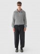 Męski sweter Outhorn OTHWAW24TSWEM101 - szary