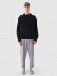 Męski sweter wełniany Outhorn OTHWAW24TSWEM100 - czarny