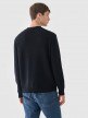 mini: Męski sweter wełniany Outhorn OTHWAW24TSWEM127- czarny (2)
