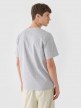 Męski t-shirt basic Outhorn OTHWAW24TTSHM2438 - szary