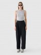 Damski top basic Outhorn OTHWAW24TSLEF153 - szary