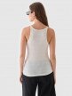 Damski top basic Outhorn OTHWAW24TSLEF189 - biały