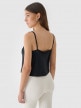 mini: Top z wiskozy damski Outhorn OTHWAW24TSLEF193 - czarny (4)
