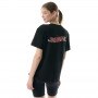 Damski t-shirt z nadrukiem Prosto Cherries - czarny