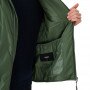 Męska kurtka puchowa pikowana Prosto Ultralight - zielona