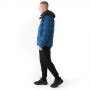 Męska kurtka puchowa pikowana Prosto Winter Adament 3.0 Camo - niebieska