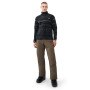 Męski polar nierozpinany bez kaptura Quiksilver Aker HZ Fleece - czarny