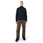 Męski polar nierozpinany bez kaptura Quiksilver Step Point HZ Fleece - szary