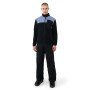 Męski polar rozpinany bez kaptura Quiksilver Aker Full Zip Fleece - czarny