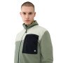 Męski polar rozpinany bez kaptura Quiksilver Aker Full Zip Fleece - zielony