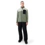 Męski polar rozpinany bez kaptura Quiksilver Aker Full Zip Fleece - zielony